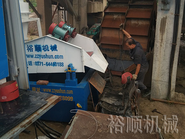 裕順機械細砂回收機客戶案例一